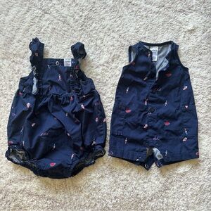 Brother Sister 4th of July Outfit Set